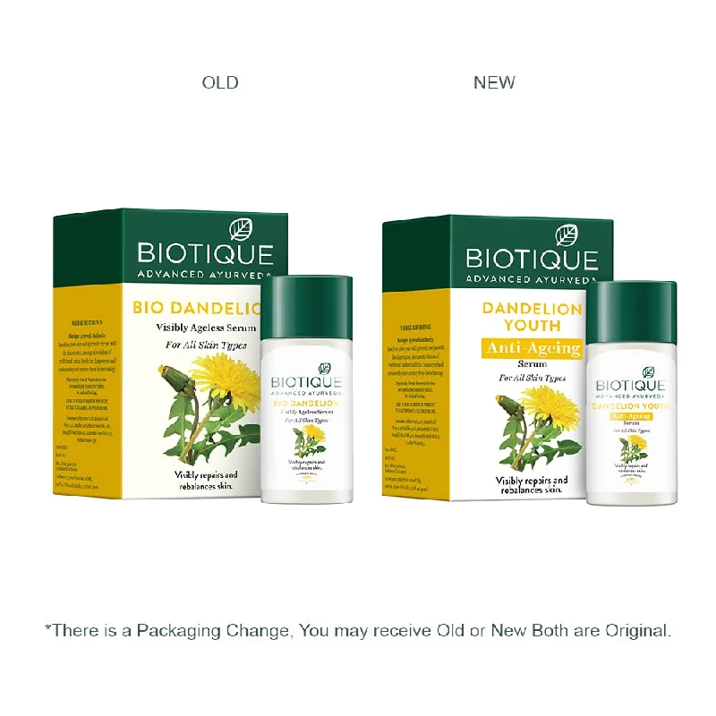 Biotique Dandelion Youth Anti-Ageing Serum, 40 ml-9.webp